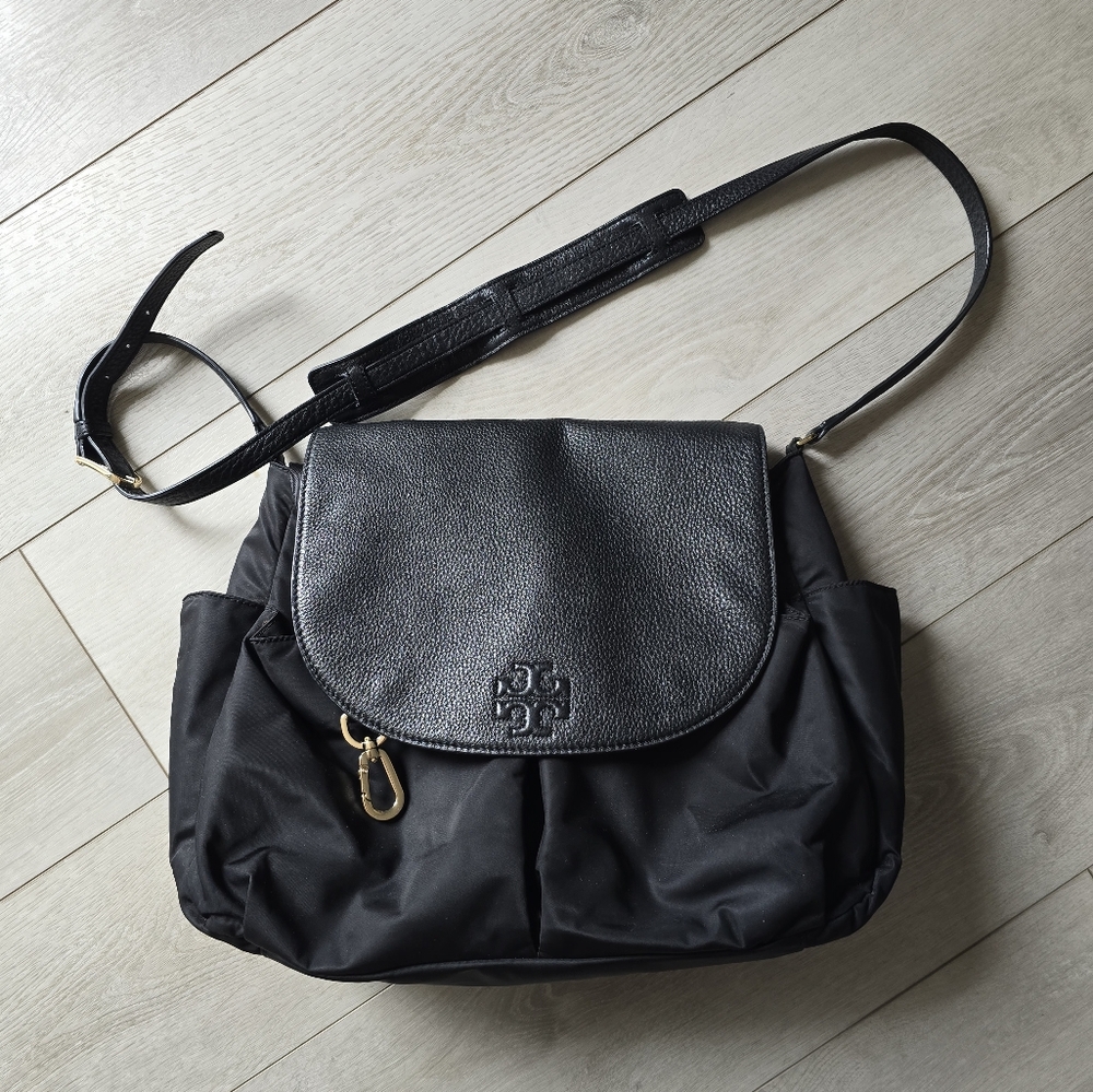 Tory Burch Thea Nylon leather Diaper Bag